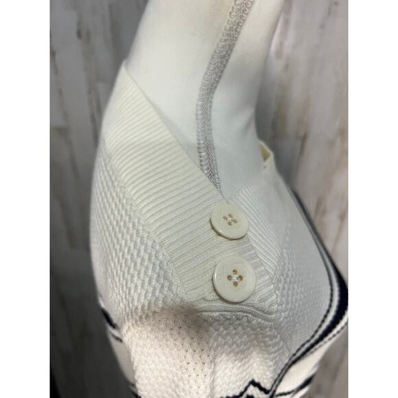 Talbots Women's Striped Sweater Large Multicolor Boat Neck Long Sleeve Casual - Picture 4 of 8